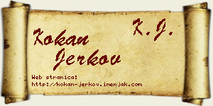 Kokan Jerkov vizit kartica